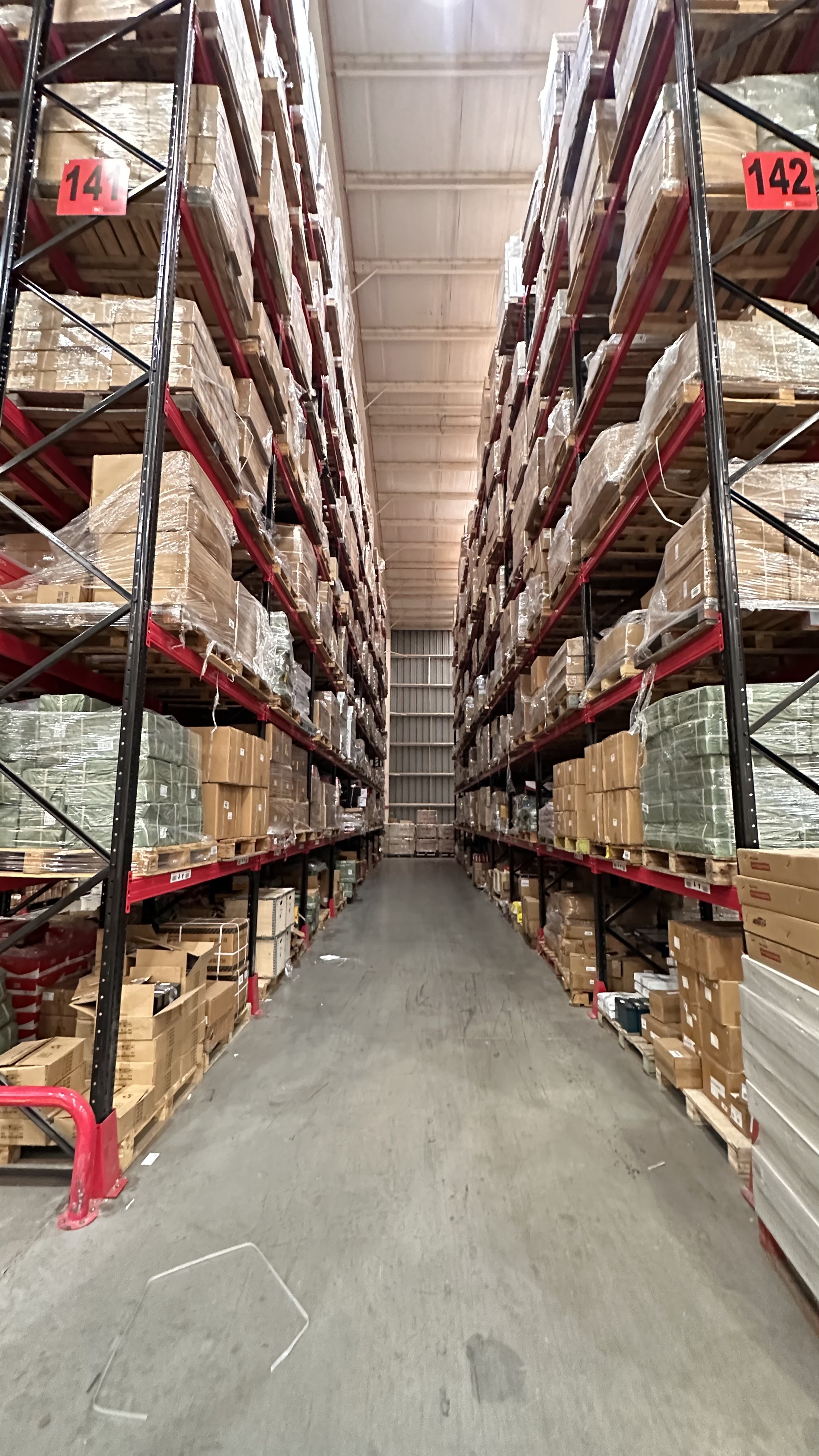 RCPS high-bay warehousing